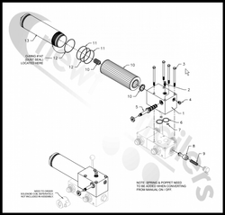 84384000 Keith Walking Floor® Workhorse on/off Ball Valve 228 O-Ring.
