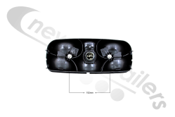 25-2600-701 Aspoeck Tail Lamp ECOPOINT I  - R/H With 7 Pin Connector & Stop/Tail LED