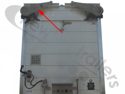 40WF0588-R02-B Titan Straight Aluminium Flip Roof Arm Suits Kinematic SE9c Flip Roof Motor Assembly England - Right