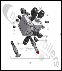 85101042 Keith Walking Floor® CleenSweep® Flow Control Valve FREA-XAN 2.5GPM