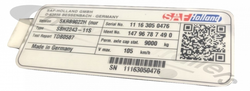 10.IU-001325-016 SAF Replacement Axle IU25/SKRB9022H