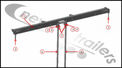 30130692 Knapen NEXT Door Locking Bar Stainless Steel Bar Ø 35mm Standard Doors L=3210mm from 2018