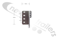 40WF0579R01-C Titan SE9c Kinematic Motor Mount Plate, Right (UK OS), Suits Kinematic Flip Tarp System