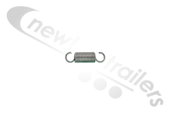 SC01602 Knapen Cover Sheet Stop Galvanised Knock Down Type Spring