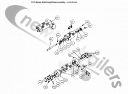 06076601 Keith Walking Floor® KFD Switching Valve Seal Kit