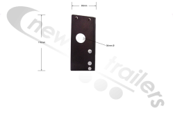 30106322 Knapen Chassis Bracket (Housing For The Controls)