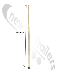 HP22 Plank Capping - 5500mm Moving Bulk Headboard 200mm Plank Capping - 5500mm