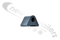 SJC01 Newton Trailers Cover Sheet Support Arch Bracket - Lug to suit Knapen Arches