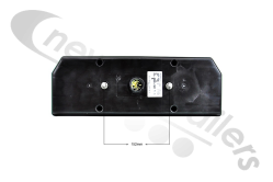 25-5000-507 Aspoeck Tail Lamp EUROPOINT I - L/H Lamp With 7 Pin Connector Plug