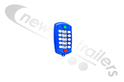 T110-000281 Titan Remote Control Remote / Transmitter 12 Button.