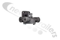 356022011 Quick Release Valve (QRV) Type 4 Port Parallel Inlet M22x1.5mm - Outlet M16x1.5mm