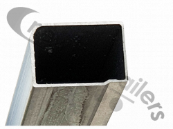 ENG-2160-C (11100mm) Top Rail Alloy Extrusion Profile LG:11100 Fruehauf Ribsider Body