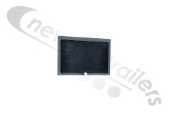 45147 STAS Body Rubber PAD, Fitted to Very First Cross Member On the Agrostar and Aggregate Body (Weld on type)