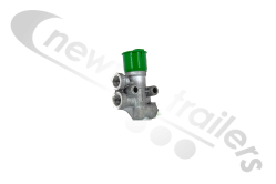 23D186  Newton Trailers Two Port Feed Valve Knapen Door Release Control Valve