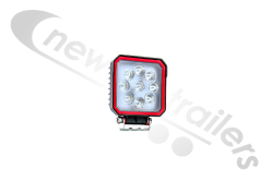 0-421-20 Durite 9 x 3w ADR Approved LED Working Lamp/ Reverse Lamp/Light 12/24v
