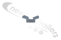 06269001 Keith Walking Floor® V18 Aluminium Sub Deck Weld On End Cap
