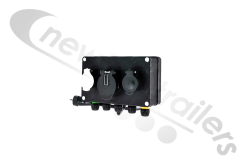 76-7037-007 Aspoeck Headboard Junction Box 0,6 m 17 Pin ASS3 Connector