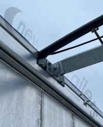 Over Top rail fitting Knapen RECYCLING Sheet Arch 6" Rise - Over Top Rail Fitting (SOLD AS A PAIR)