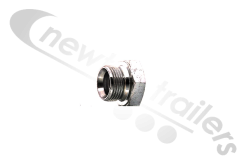 4B1612 Hydraulic Coupling Adaptor Or Reducer Bush Coupling 1" inch Male BSP To 1/2" inch BSP Female