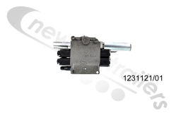 VDM6/DDM/U4G Titan Hydraulic Spool Valve - Salami Valve 3 Lever With Solenoid