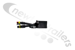 92040 Rubbolite Reverse Relay 2 Core Cable 0.5m