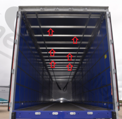 RFM01011 SDC Curtainsider and Box Van Roof Cross Member (Standard)