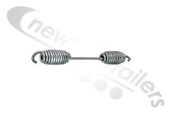 BPW0539758030 BPW Brake Shoe Return Spring