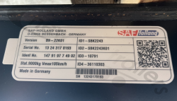 B9-22K01 Axle SAF Complete Replacement Axle B9-22K01 with Hubs, Discs, Calipers, Shocks, Air Bags and T16/24 Chambers ID1-SBK2243