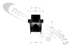 21224783R Meritor Hanger Bracket Right Hand 240mm