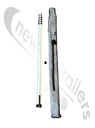 N1010152 5m Measuring Stick - With Foldaway Arm For Over The Top Measurements