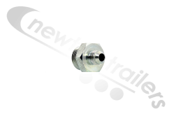 1 5/6 SAE M to 3/4 JIC  Hydraulic Coupling Adaptor 1 5/16 SAE M to 3/4 JIC M