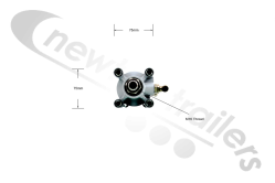 SPW7263/200/A01 Wilcox Rear Door Air Ram