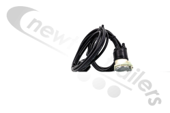 58-6650-067 Aspoeck 7N & 7S With ASS3 15 Female Pin Connector And  3.5m "Y" Link Cable