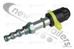 6305013.01 Cargo Floor Reverse Function Cartridge Valve & Solenoid For GF3LP-2 (E-Controlled) System