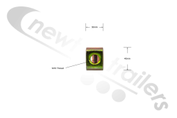 NO- A0765 M16 Yoke With Clevis Pin