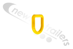 AFER25/12000/YEL Yellow Ferry Lashing Ring Link