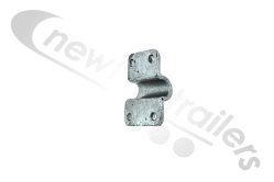 AFER25/12000/YEL Bolt On Ferry Lashing Link Cleat
