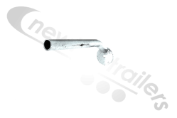 546995 Fliegl Mud Wing Stay / Holding Bracket Galvanized Style
