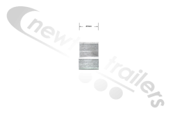211098-570 Kraker Hydraulic Door Alu Locking Wedge
