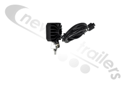 30166450 Knapen Rear Work Light LED 80x80 2,5m. ASS2
