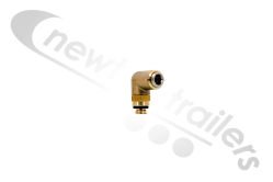6604  Brass Fitting Elbow M12 Thread For 8mm Pipe