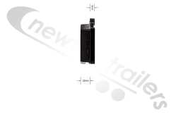 0980107960 BPW Brake Pad Repair Kit (One Axle) 09.801.07.96.0 TSB 4309 (BPW 8200)