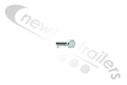 13103 M10 x 50mm Hex Bolt