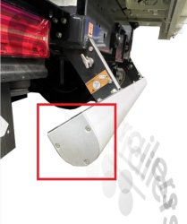 F-111601600 STAS Bumper /Underrun Bar End Cap From 2024 (OS and NS)