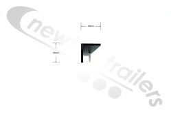 F-109295301 STAS Aggregate Landing Leg Side Support Bracket L=650
