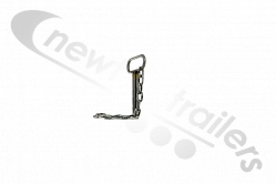M-97006900 STAS Bumper Securing Pin with Chain