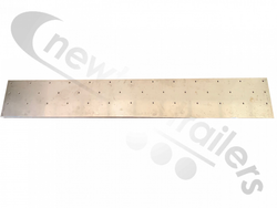 BDICO75005 Stainless Steel Wear Plate 2400x242x4 For Rear Of Trailer Floor