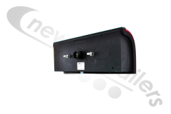 25-6400-501 Aspoeck Tail Lamp EUROPOINT II - R/H Lamp With 7 Pin Connector Plug