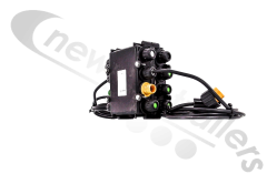 76-6431-117 Aspoeck Junction Box With 14 Ports Box, 15 Female ASS3 Connector (Clip Fitting). 2x7 Rear Lamp Cables