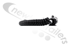 660073.5/2 EBS Coil / Suzie ISO7638 3.5 Mts - Colour Black With Fitted EBS 7 Pin Plug's